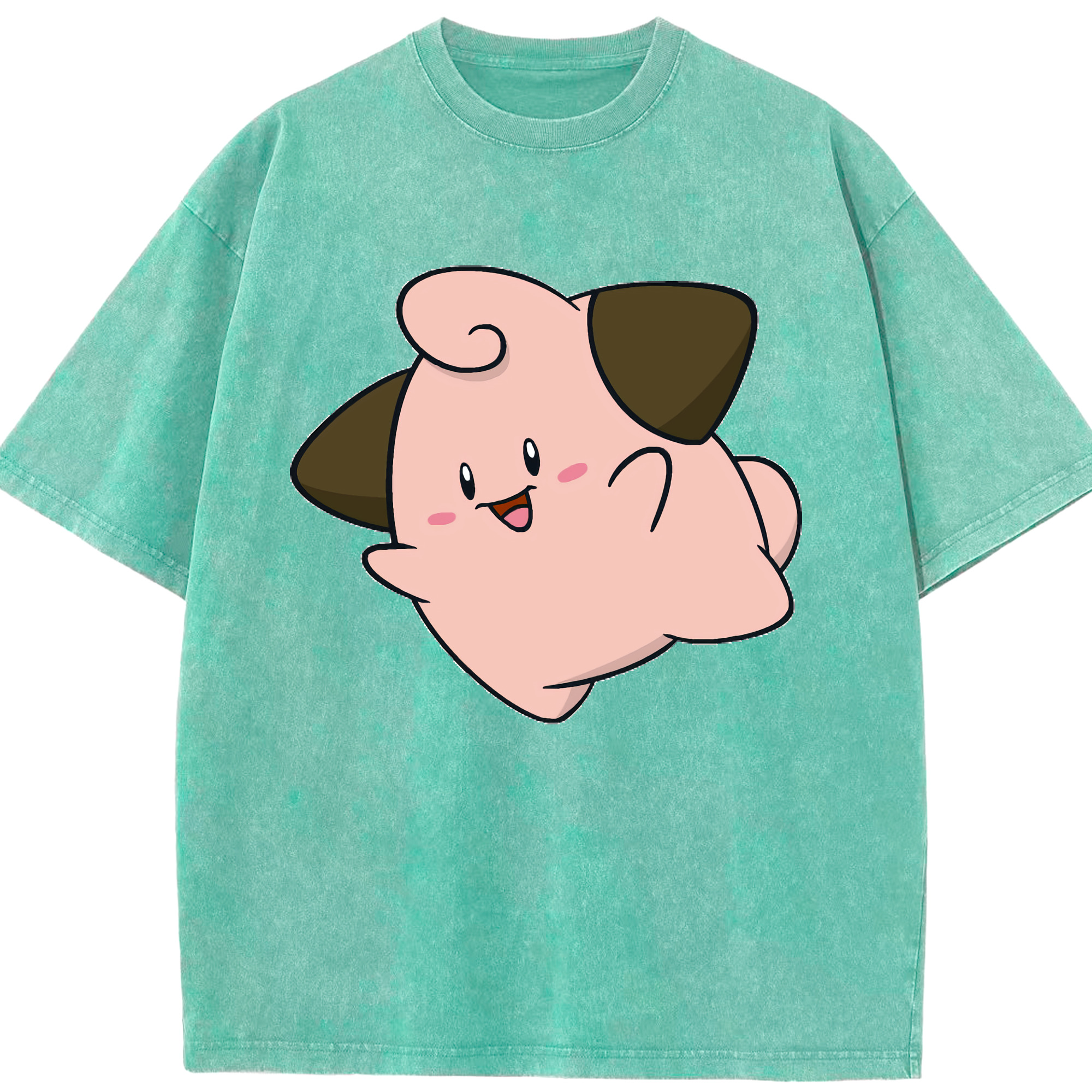 （画像用） ポケットモンスター Pokémon 綿100% ヴィンテージ風 半袖Tシャツ（フロントプリント）